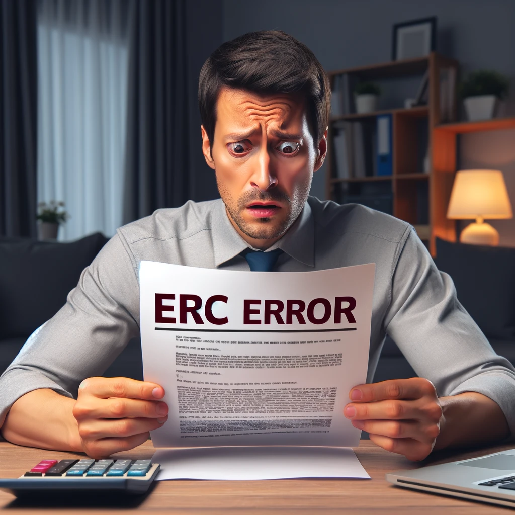 You are currently viewing ERC Errors? How to Make Them Right and Avoid Trouble
